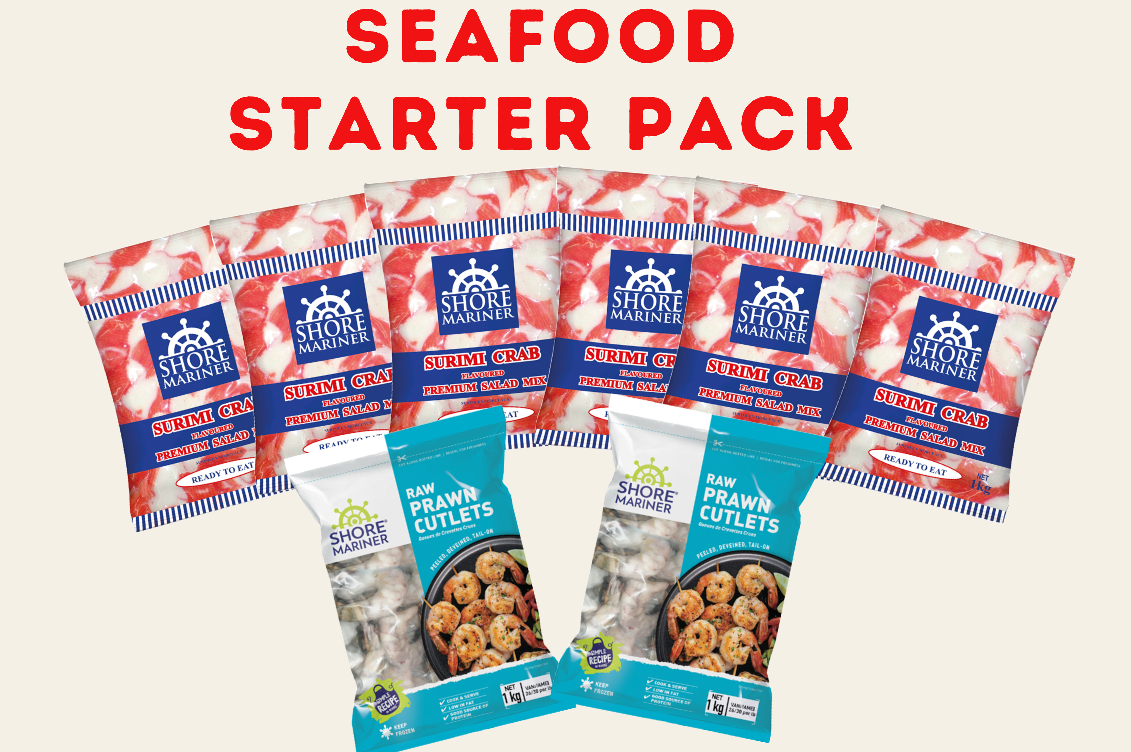Seafood Starter Pack - Pay weekly