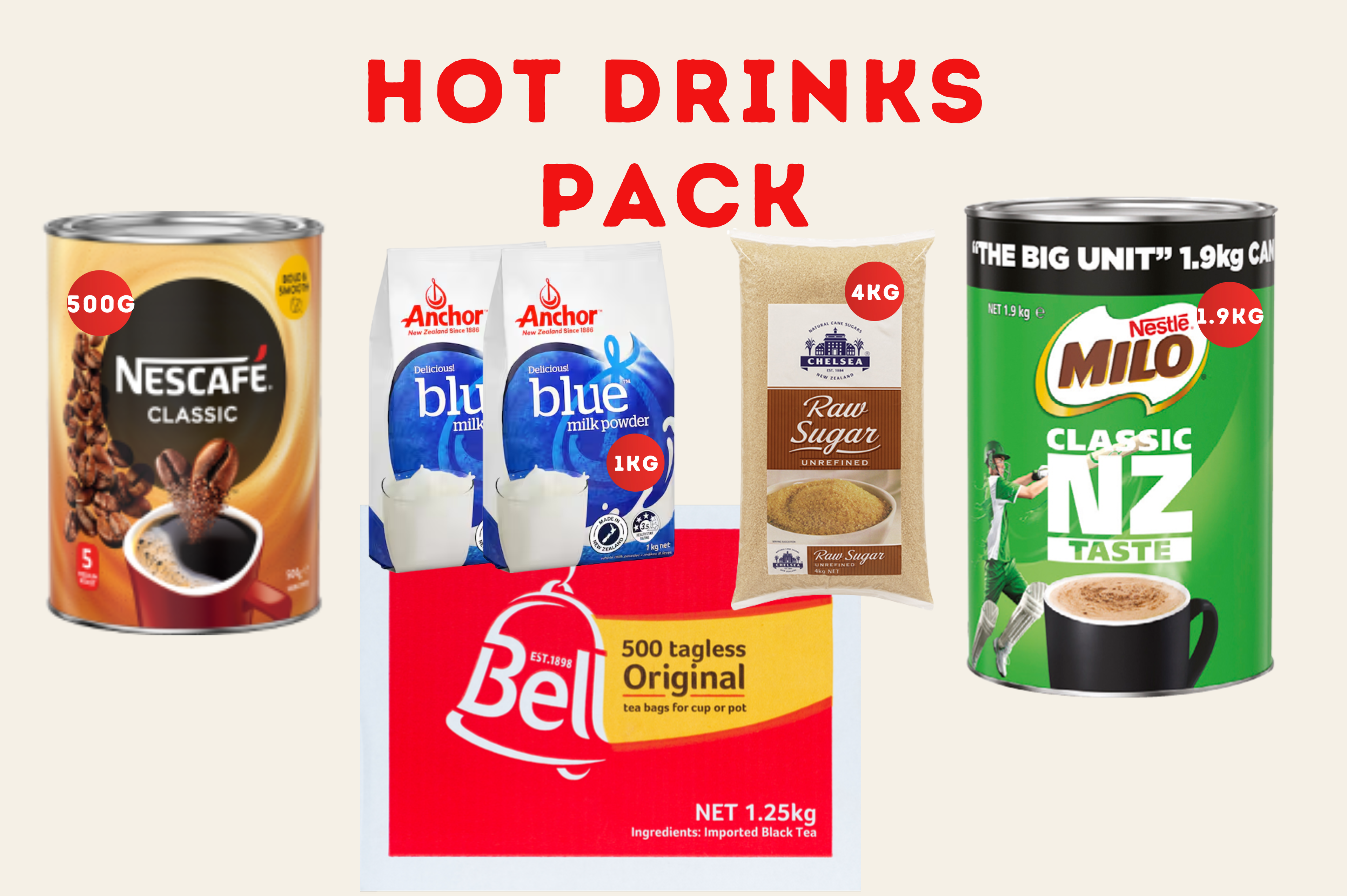 Hot Drinks Pack - Pay weekly